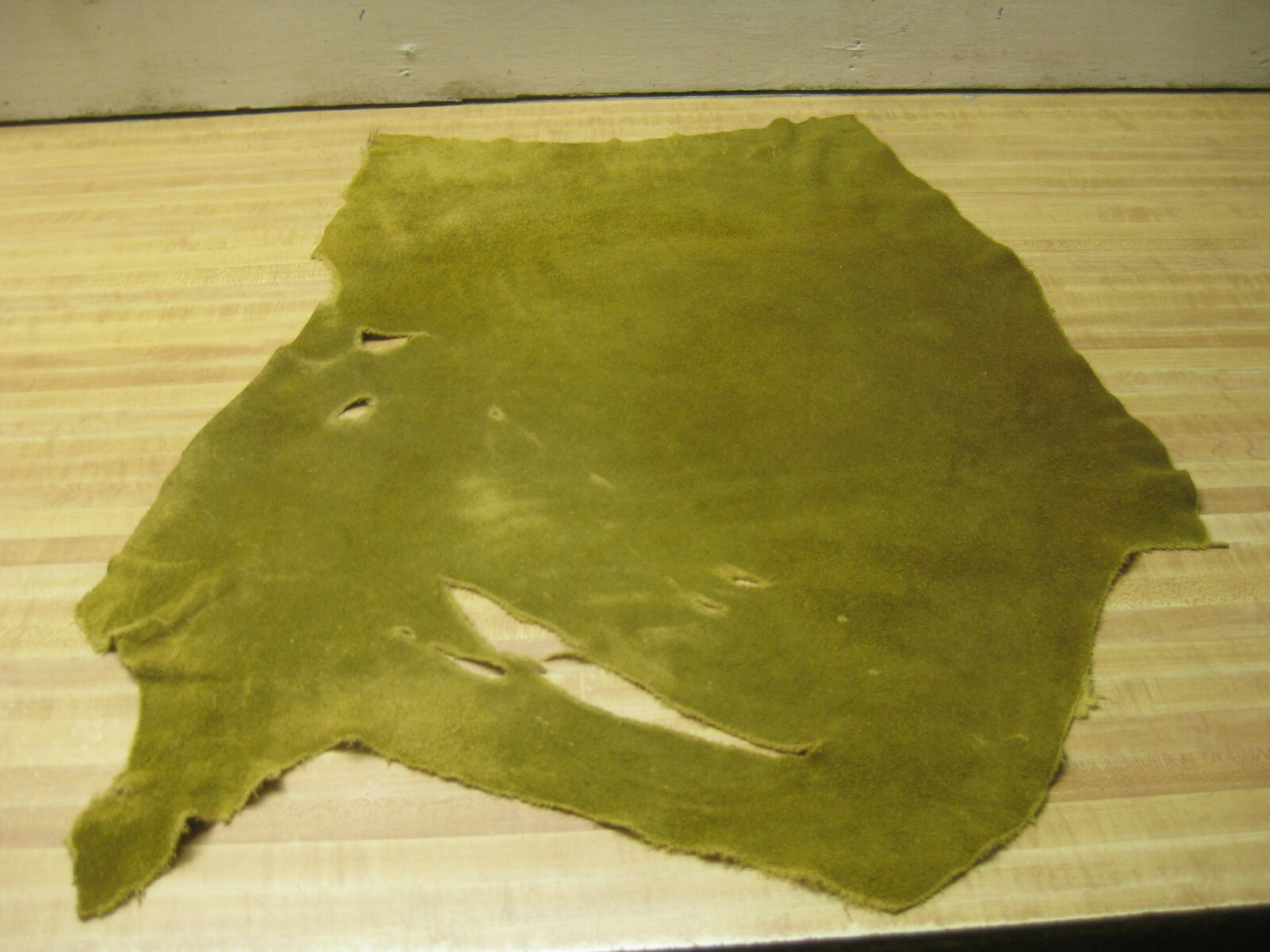 Suede Buffalo Leather Tan #0008688 R 25