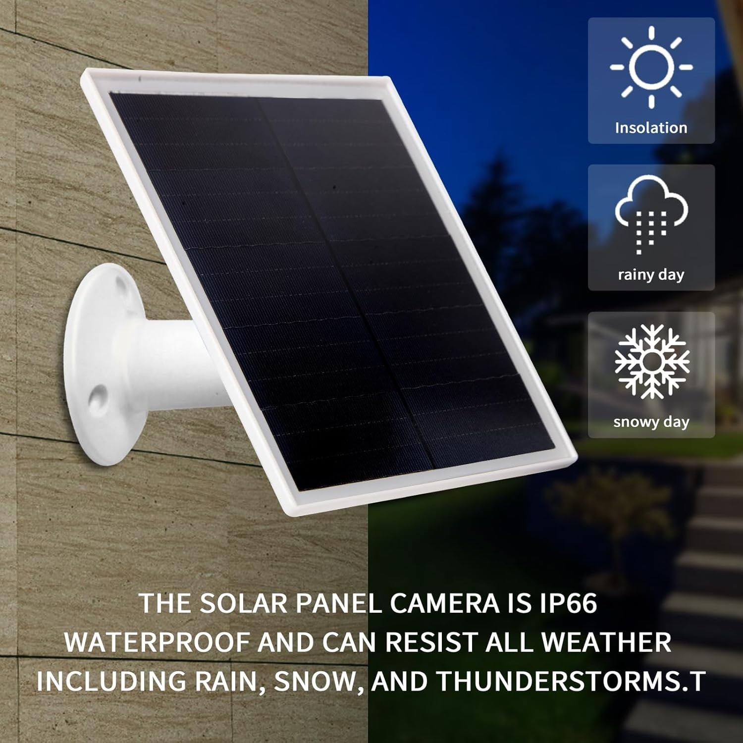 6W Solar Panel Charger, Solar Panel with Micro USB & USB-C Port for DC 5V Out...