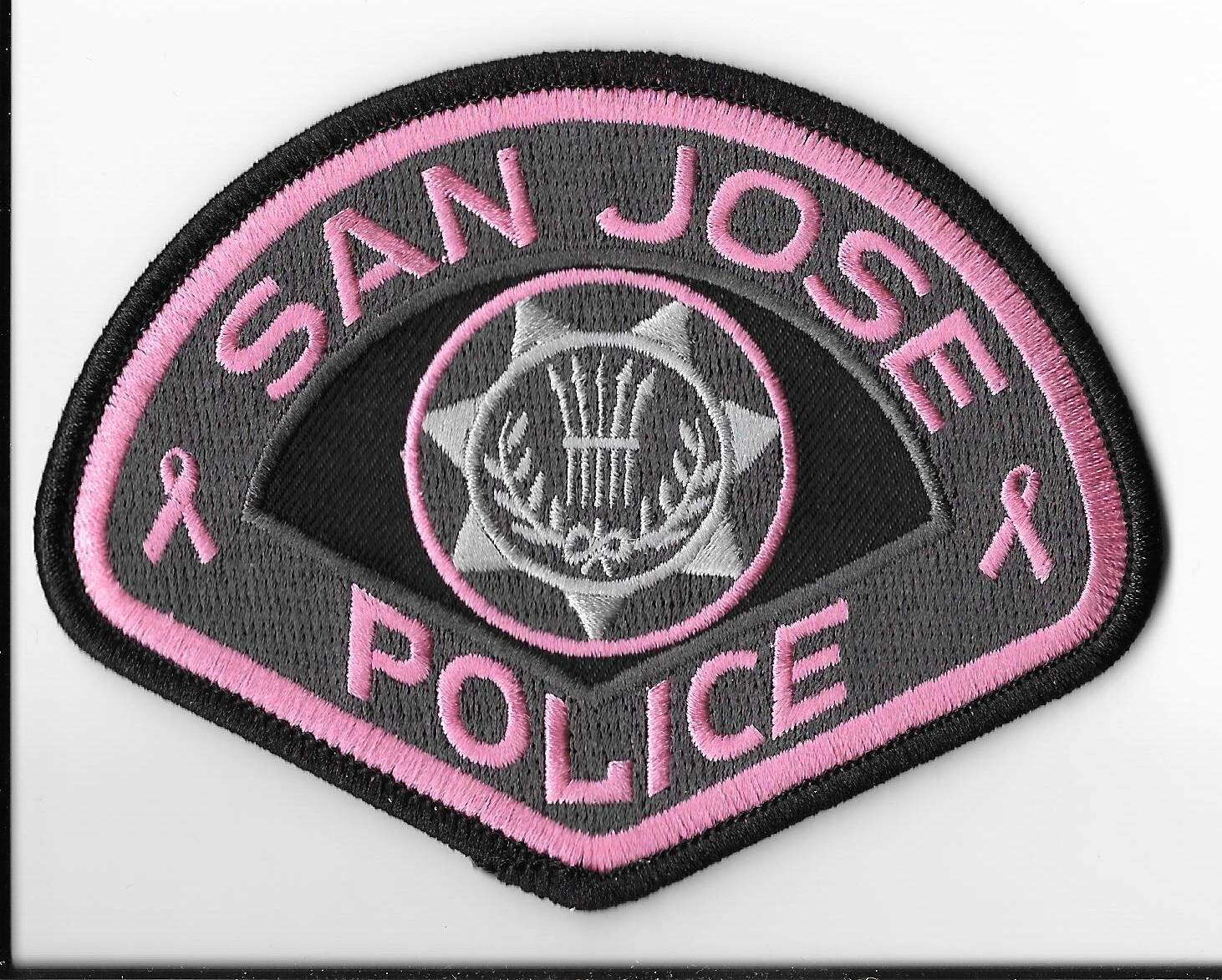 San Jose Police Department, California Breast Cancer Awareness 2020 Patch