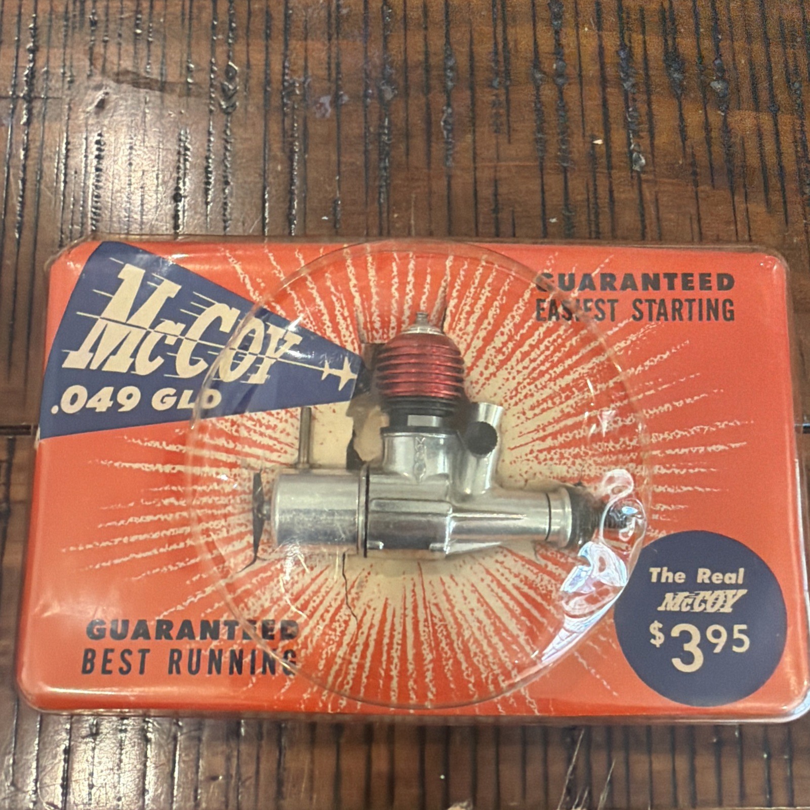 Vintage McCoy .049 Nitro Engine New In Original Packaging