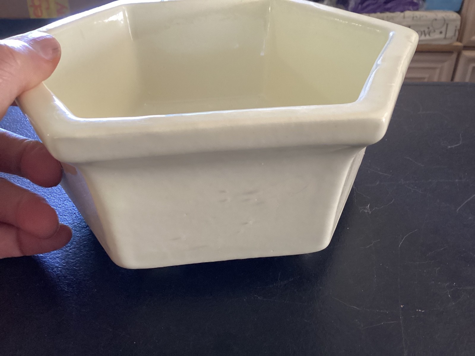 6 Sided Ceramic Heager 4003 USA Planter #2