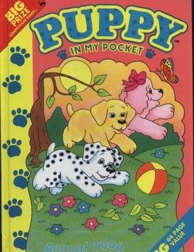 Puppy in My Pocket Annual 1996 Hardback Book The Fast Free Shipping