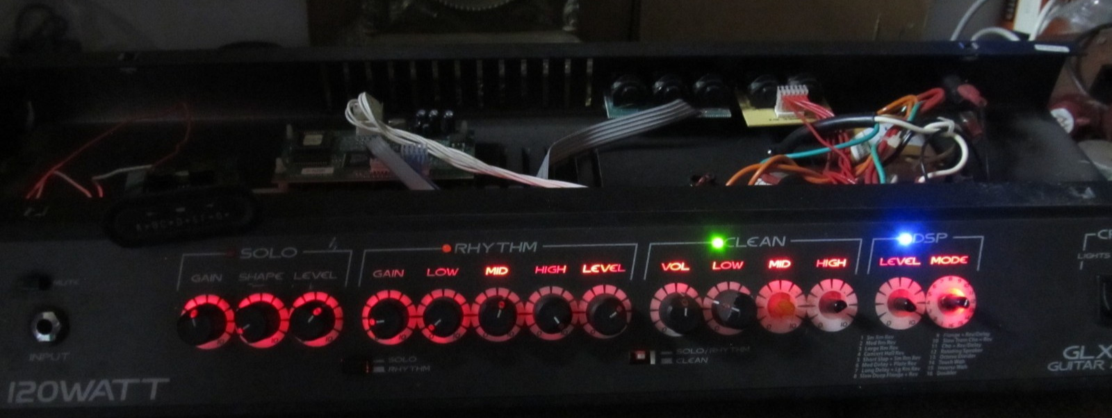 Crate GLX212 Guitar Amplifier Chassis Only