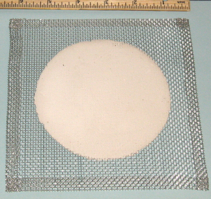 Lab Bunsen Tripod Ceramic Net Mesh Screen Support New