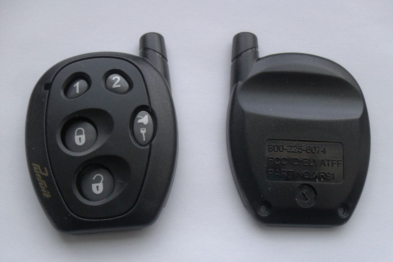 Empty Case & Keypad for PURSUIT ELVATFF Remote Start Keyless XR91