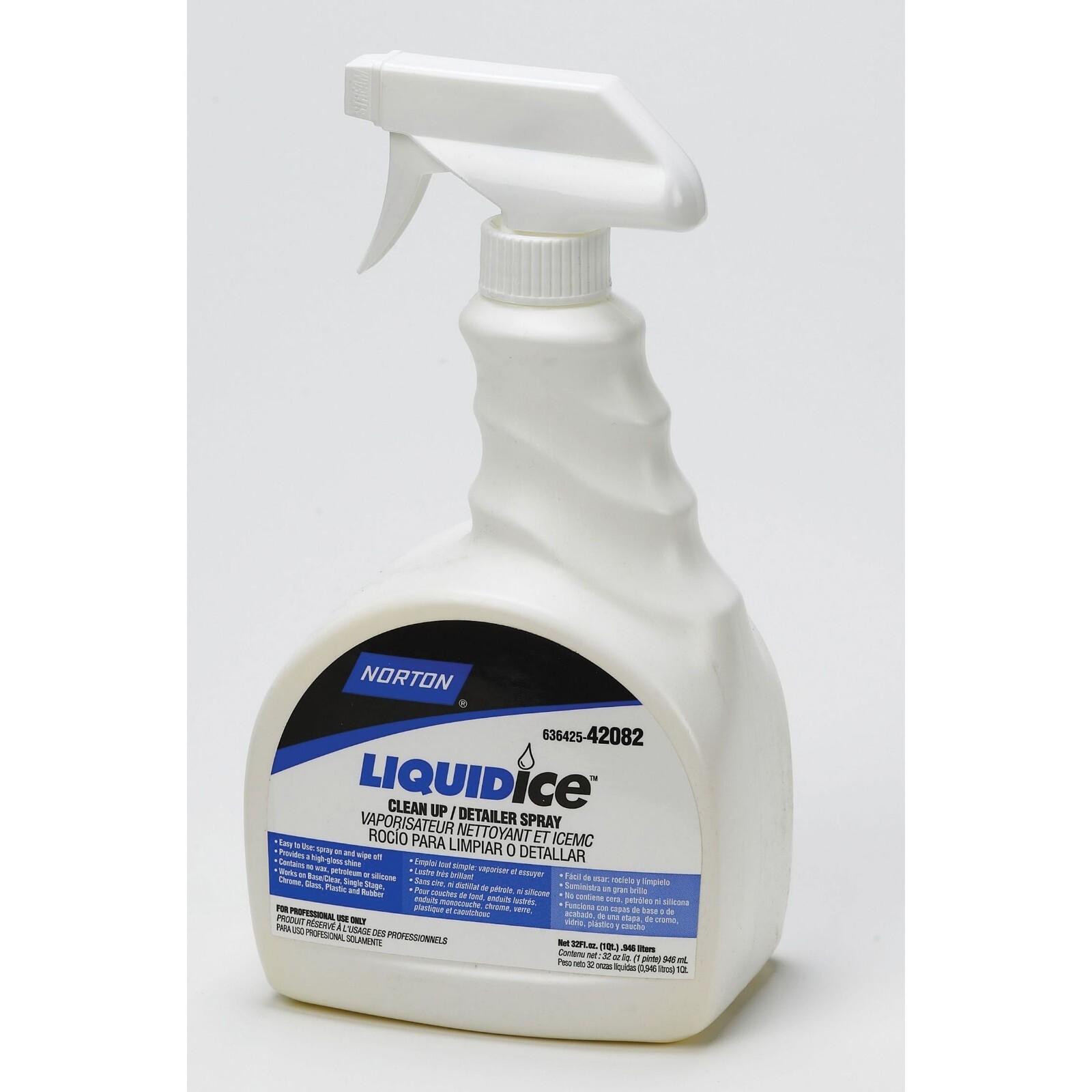 Norton LIQUID Ice 42082 Automotive Finish Clean Up/Detailer Spray (32 oz)