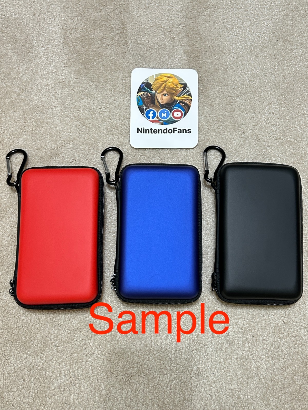 3DS XL/LL/2DS XL/ New Carry Case/ Portable Travel bag case pouch/US Seller