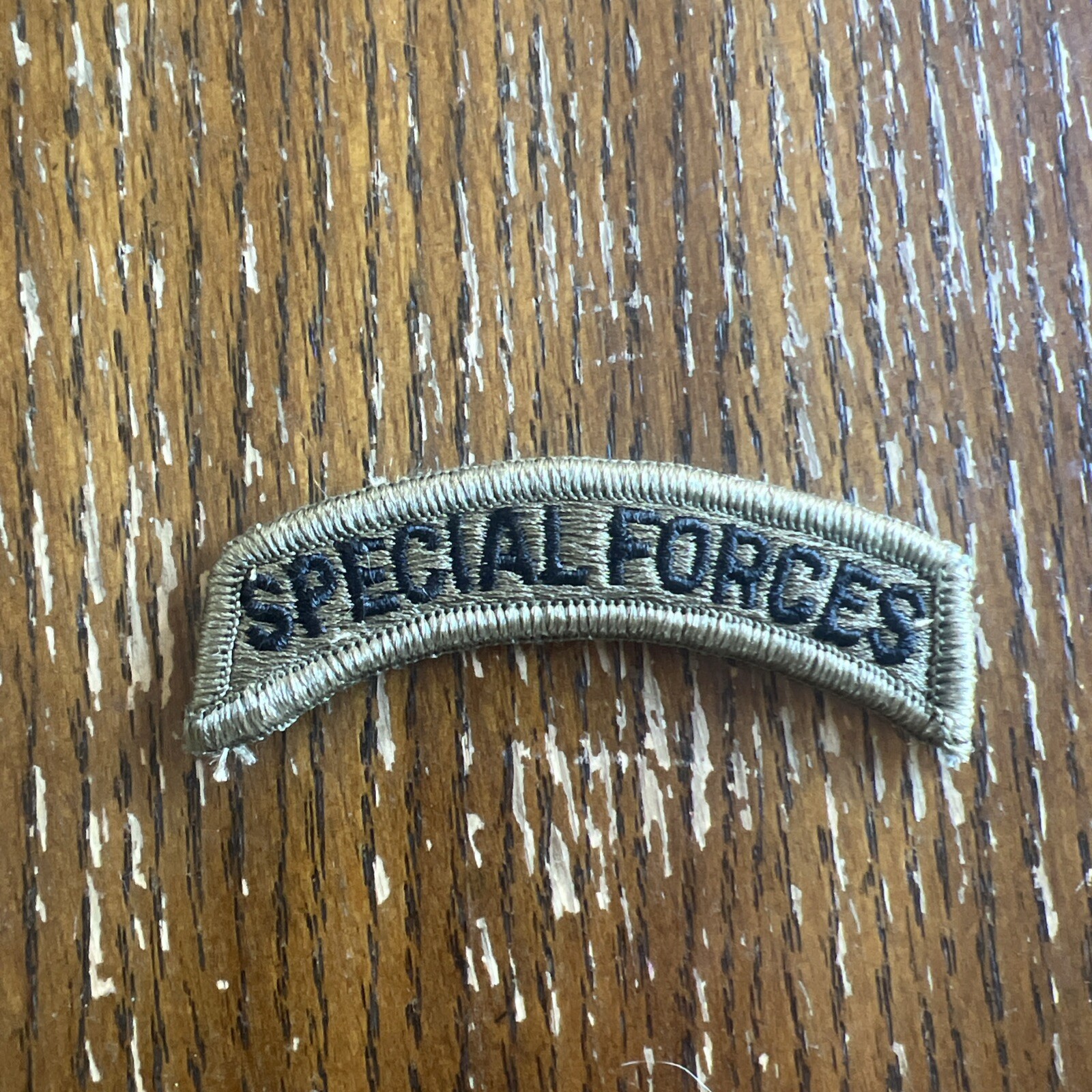 US Army Special Forces Tab Subdued Hook & Loop