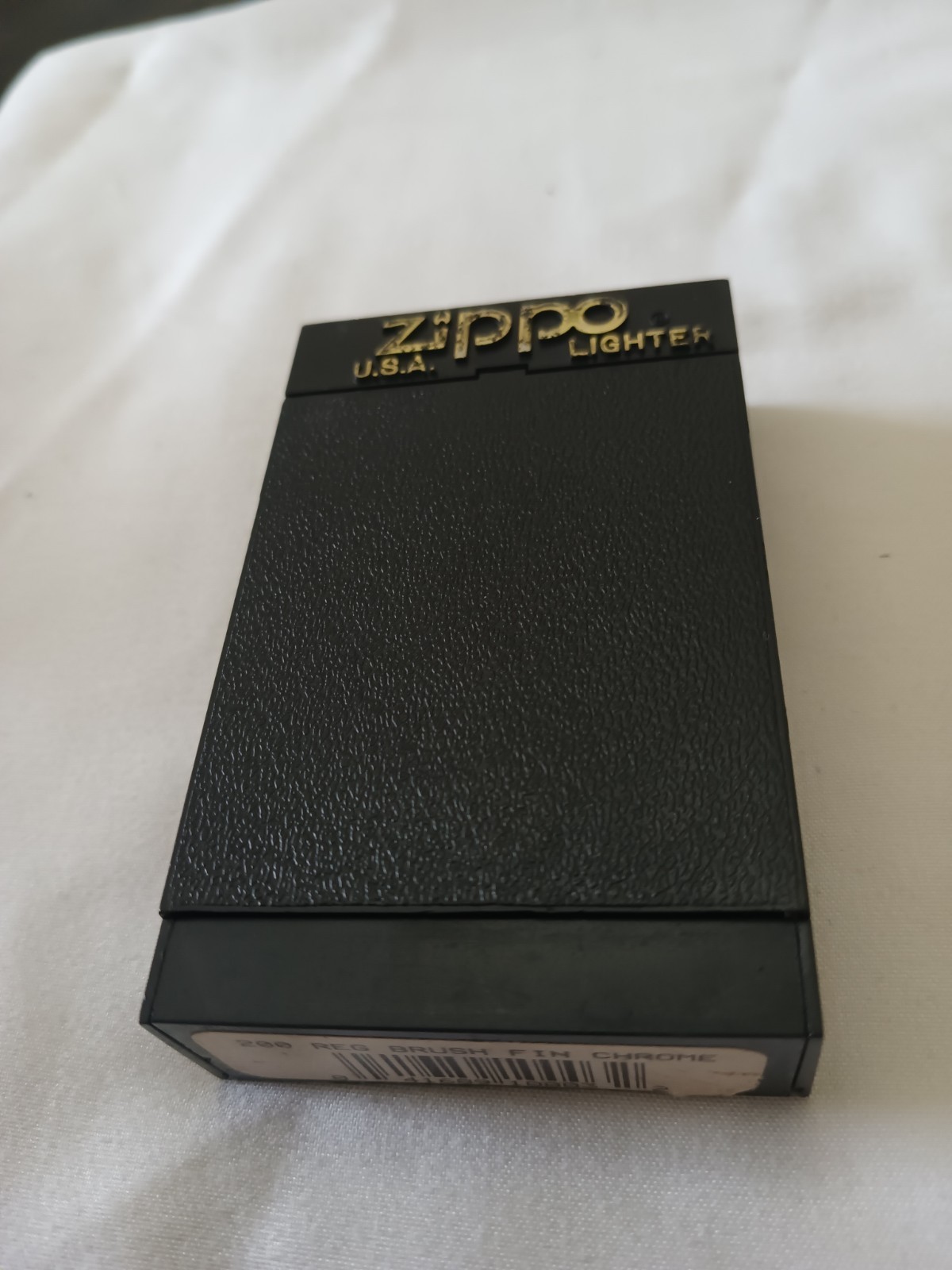 Zippo Marlboro Compass Lighter. Has Been Fired. Not Original Box.
