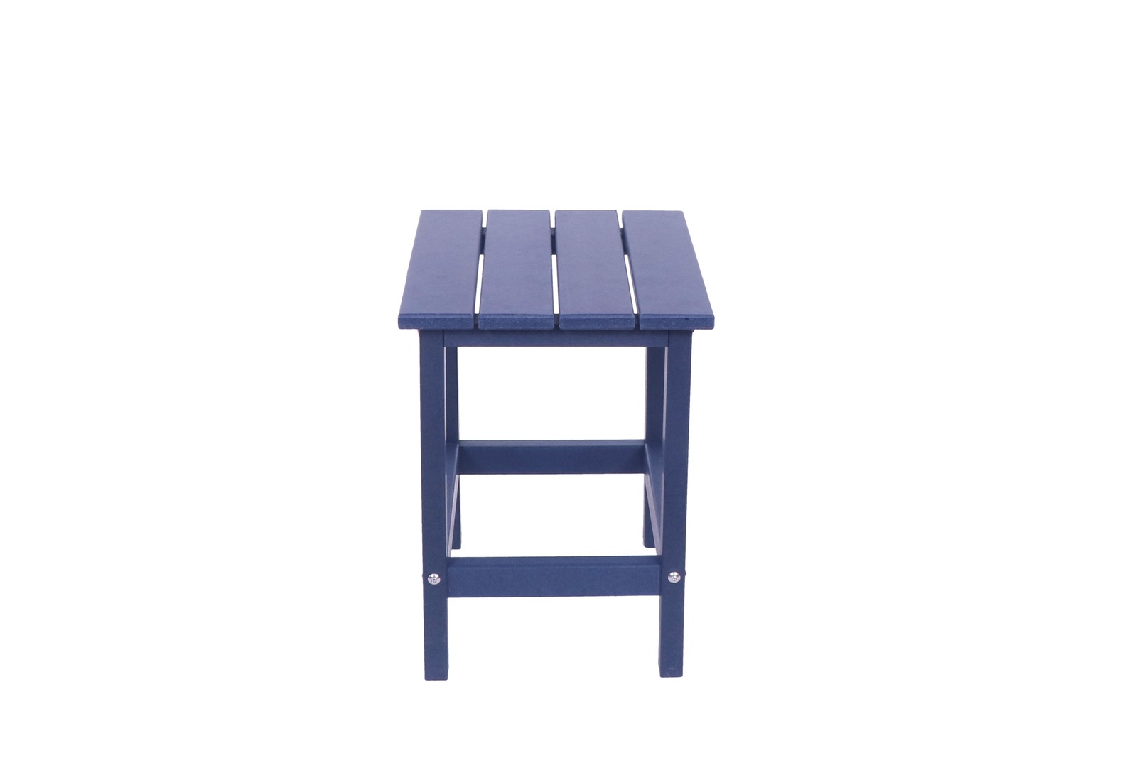 Adirondack Square Outdoor Side Table HDPE Navy Blue