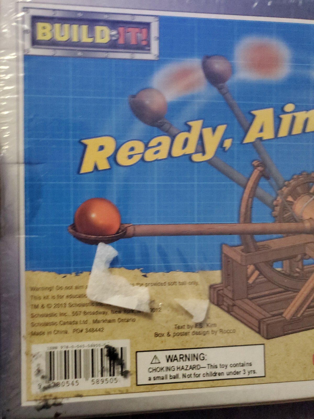 Scholastic Pumpkin Chuckin Kit Catapult Game