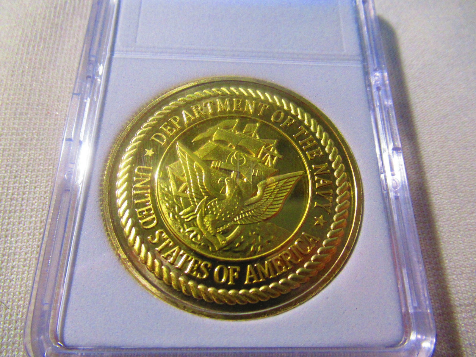 US NAVY - USS ENTERPRISE (CVN-80) Challenge Coin