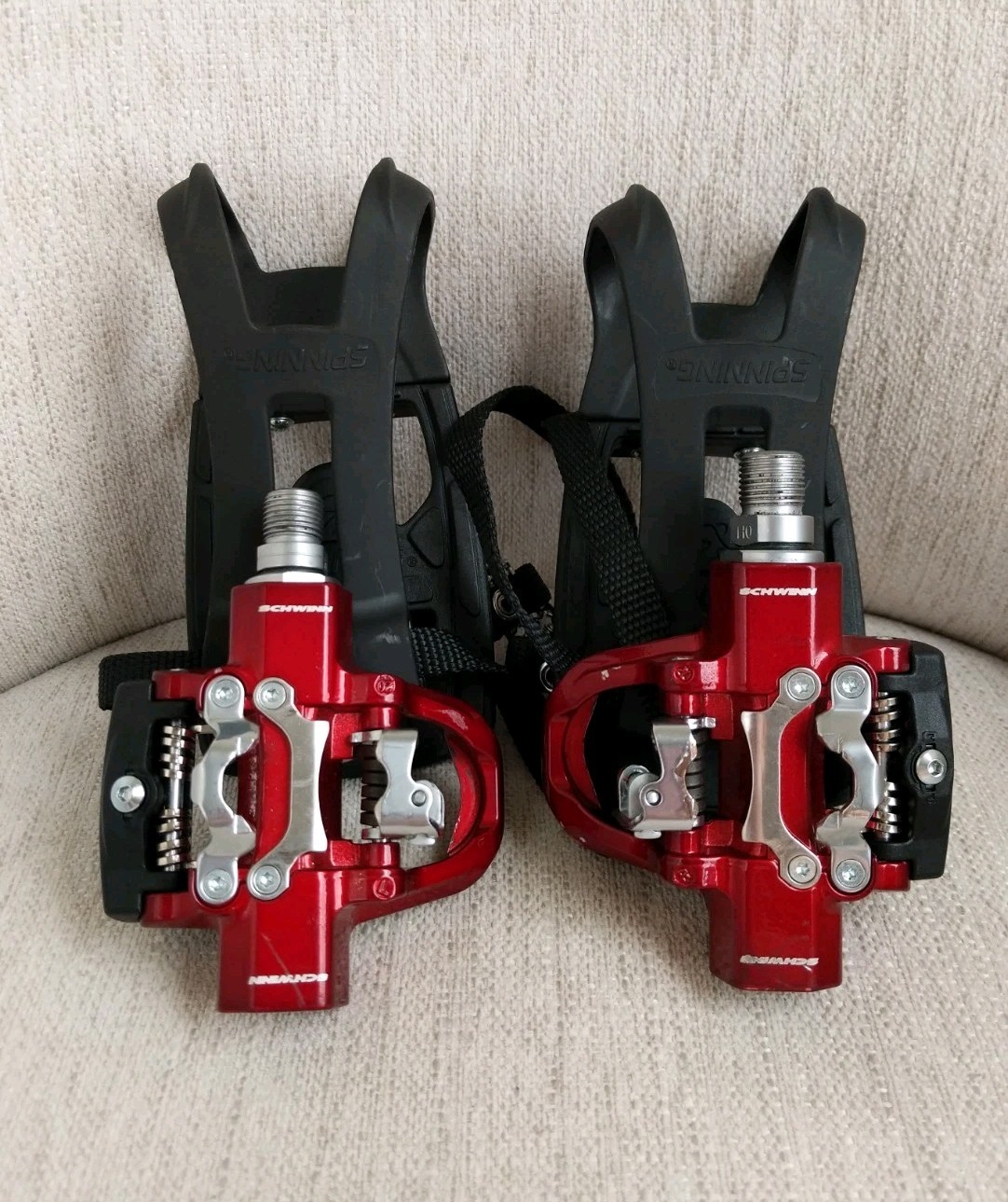 Schwinn Triple Link Pedals - Indoor Cycling - Works With Peloton