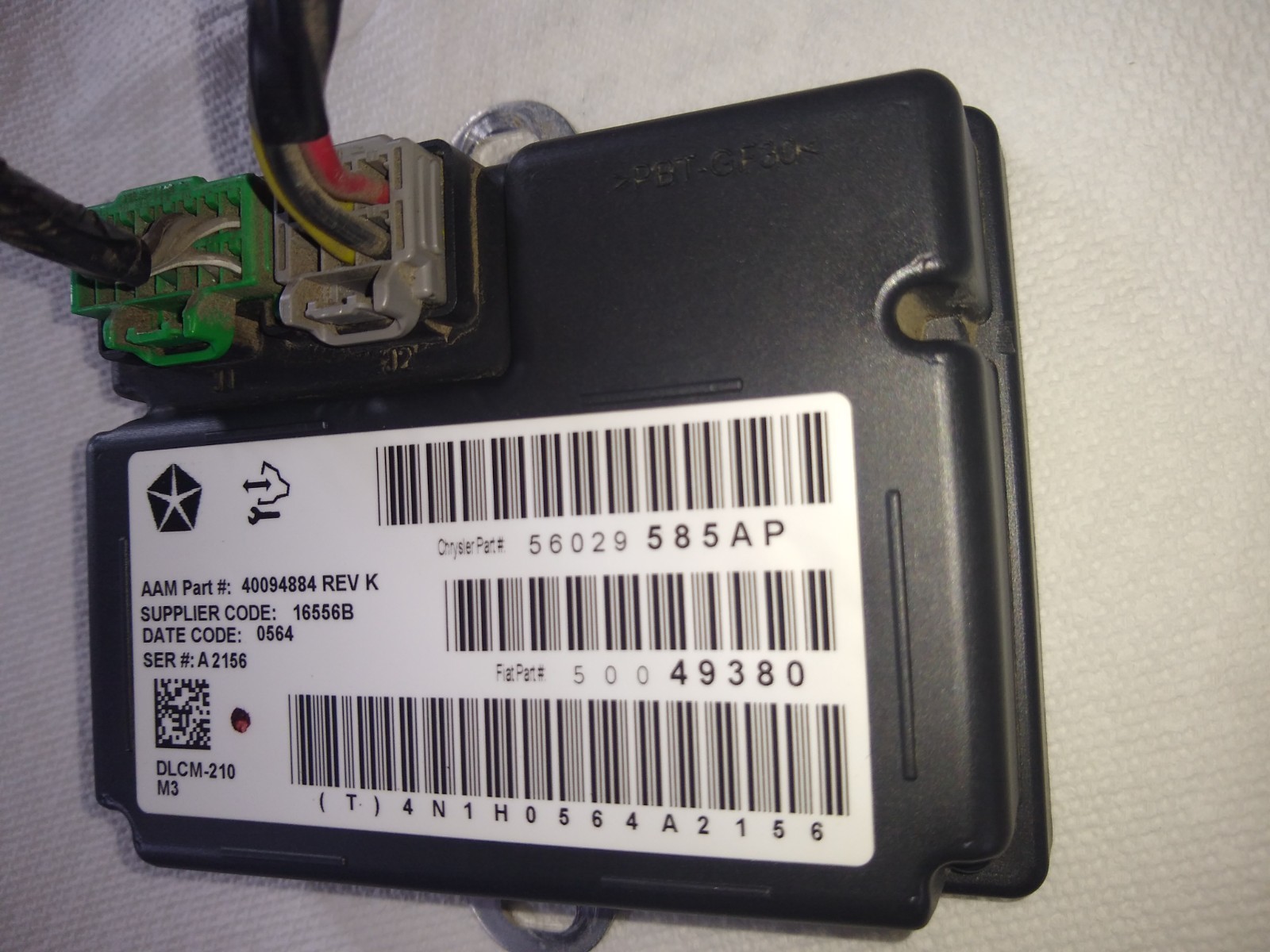 56029585AP 2014 Jeep Cherokee Limited 4WD Transfer Case Controller