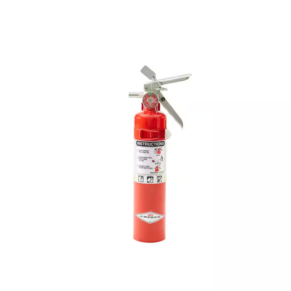1-A:10-B:C 2.5 Lbs. ABC Dry Chemical Fire Extinguisher