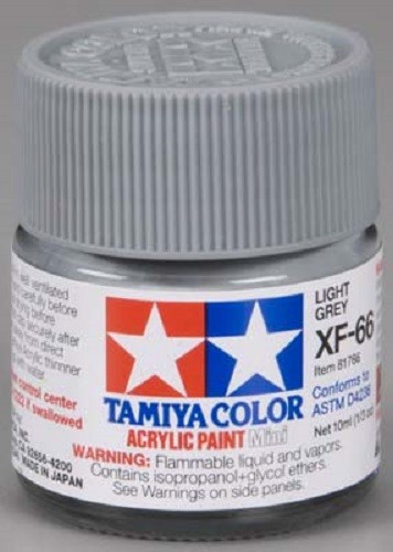 Tamiya Acrylic XF-66 Light Grey Paint Jar 81766