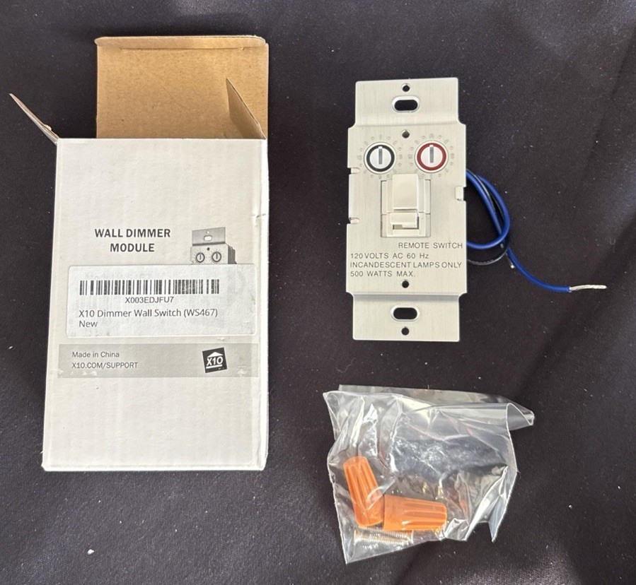 X10 - WS467 Wall Dimmer Module Home Automation New In Box