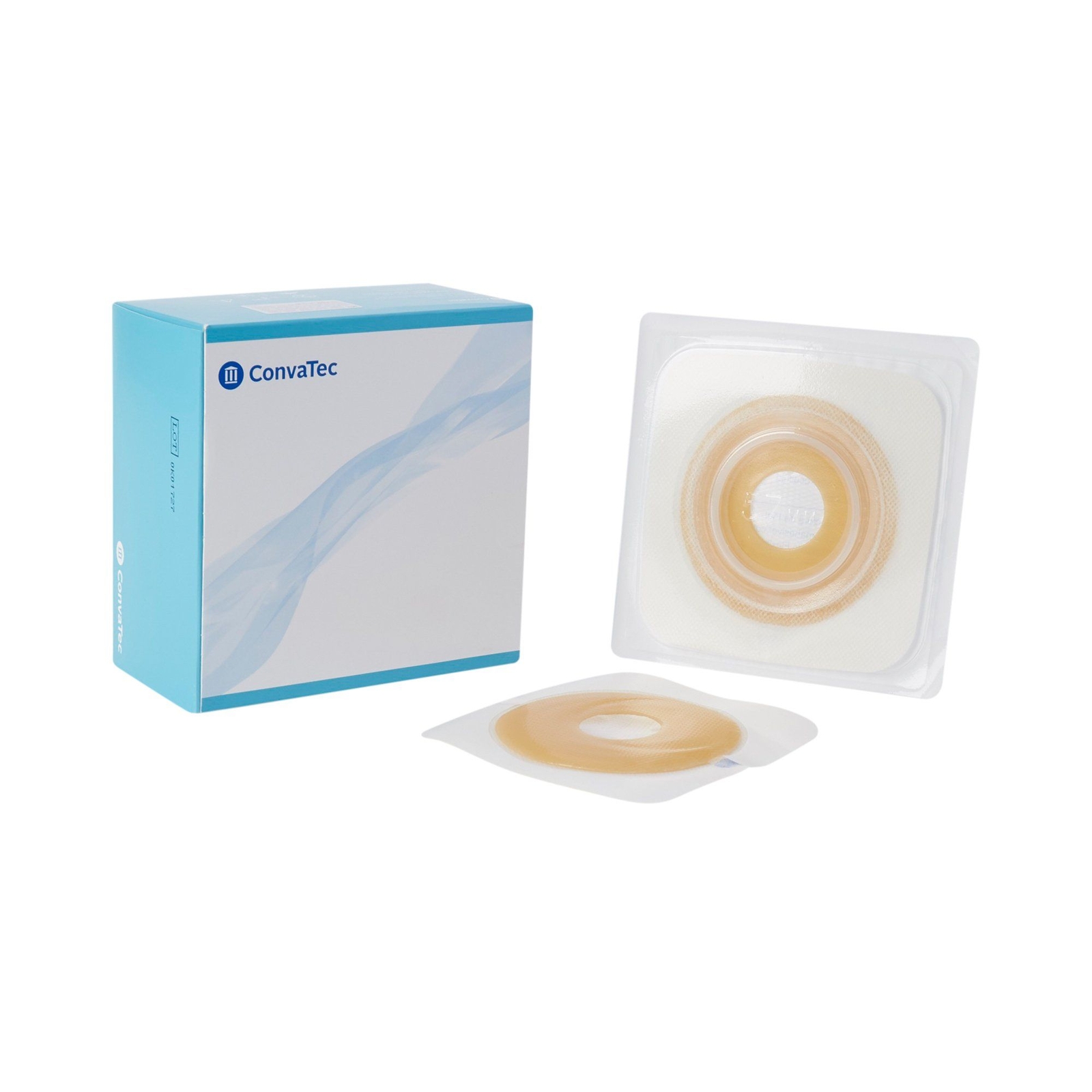 Sur-Fit Natura Stomahesive Ostomy Barrier With 1-1 Inch Stoma Opening (BX/10)