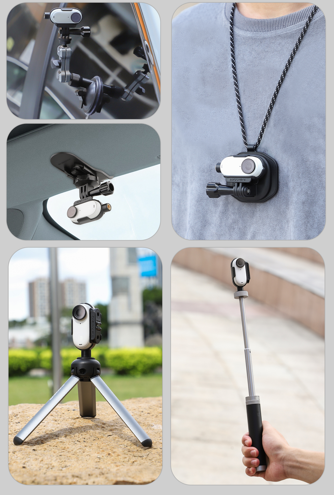 Bezel Protection Thumb Camera Adapter Quick Release Accessory For Insta360 GO 3