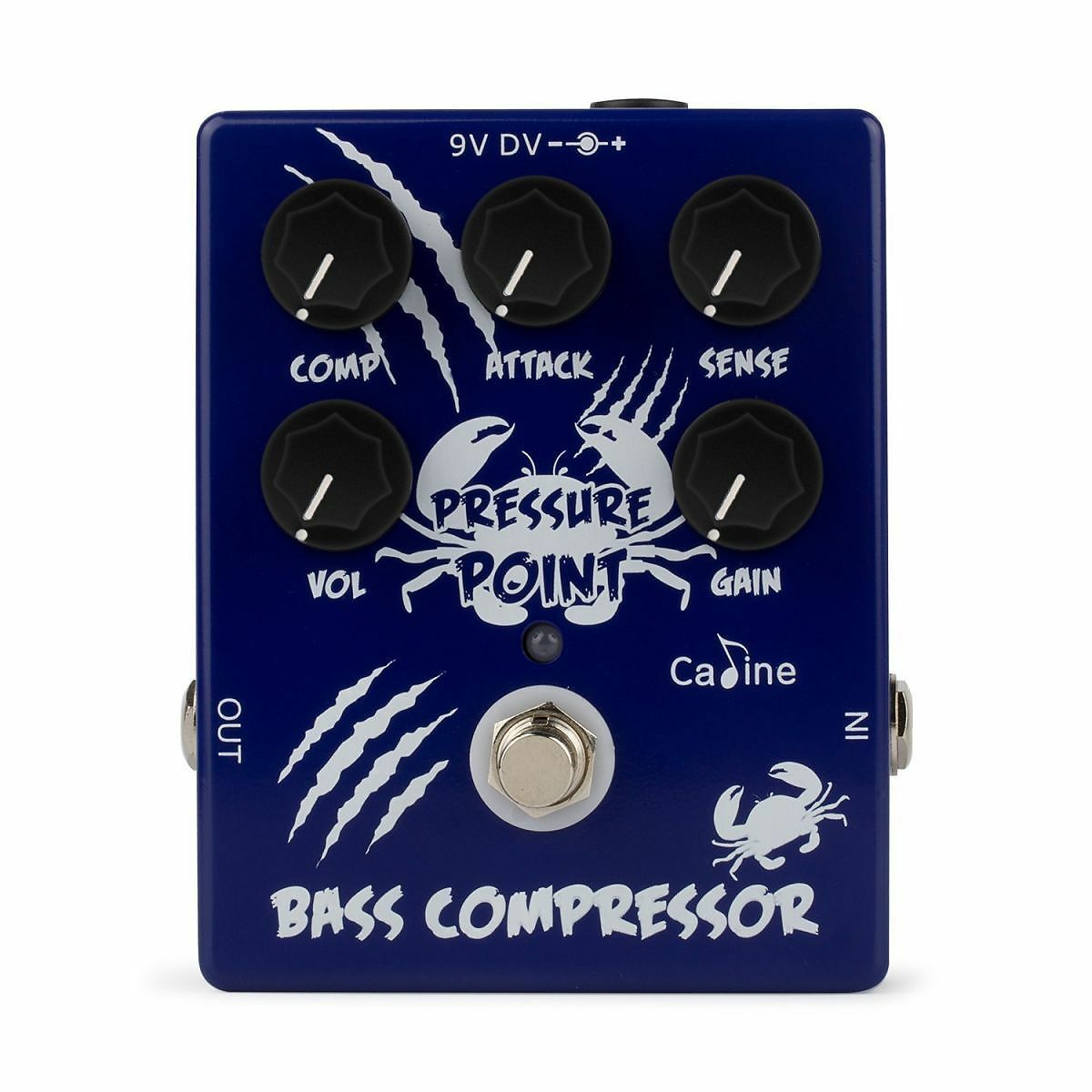 Caline CP-45 Pressure Point Bass Compressor Guitar Effect Pedal New
