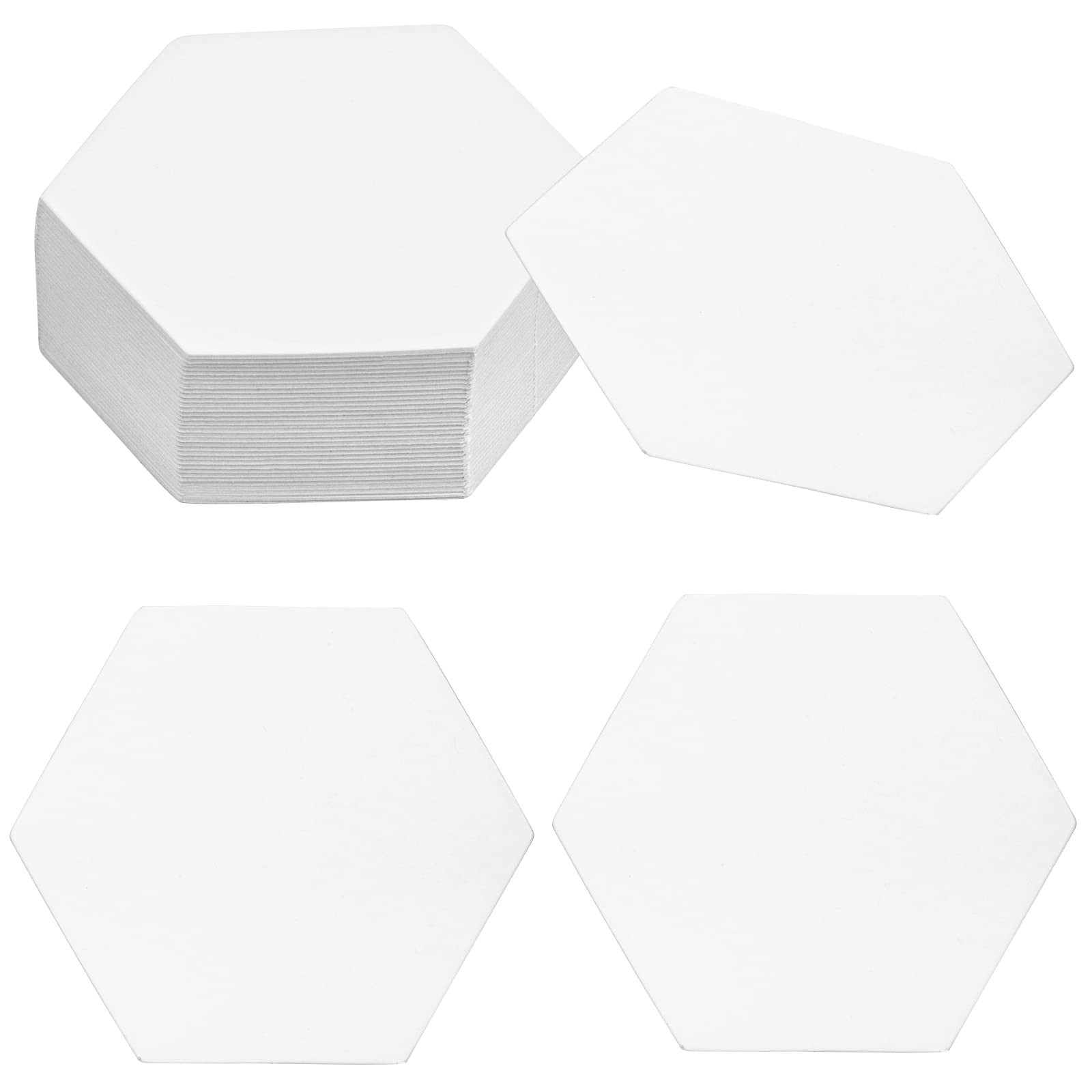 100 Count Paper Piecing Shapes Hexagon 100 1-inch