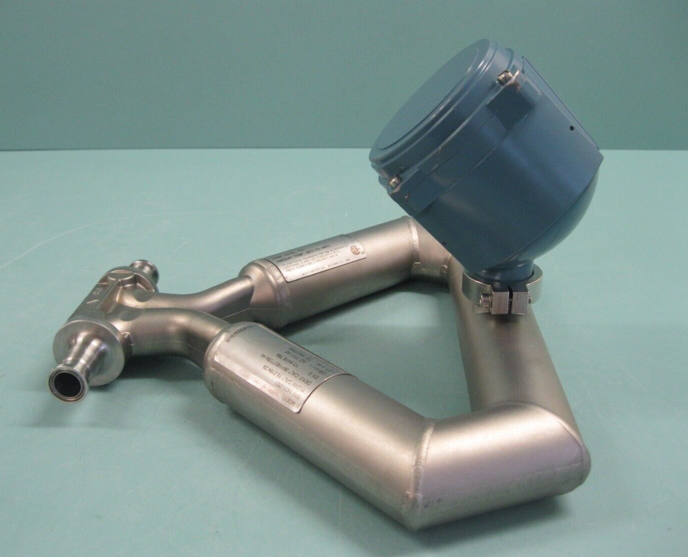 3/4" Micro Motion CMF050 Flow Sensor 800 Enhanced Core Processor CALIBRATED B5