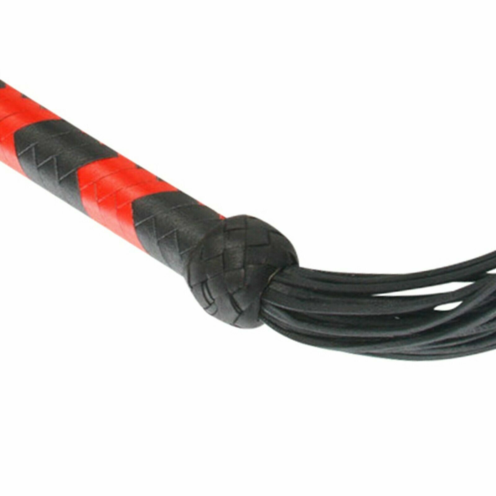 Real & Genuine Cowhide Leather Flogger Fully Handmade 25 Tail Heavy Duty Flogger
