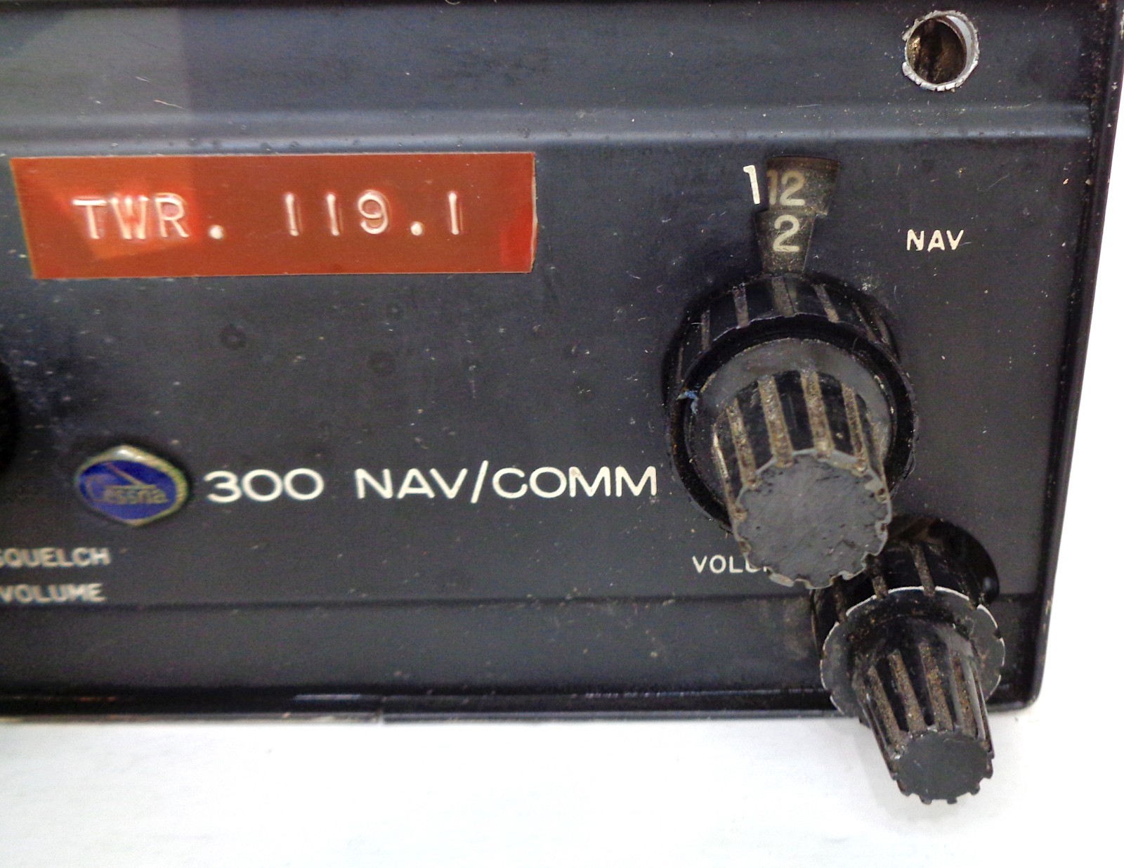 Cessna 300 Nav/Com Receiver/Transmitter Untested/For Parts Only