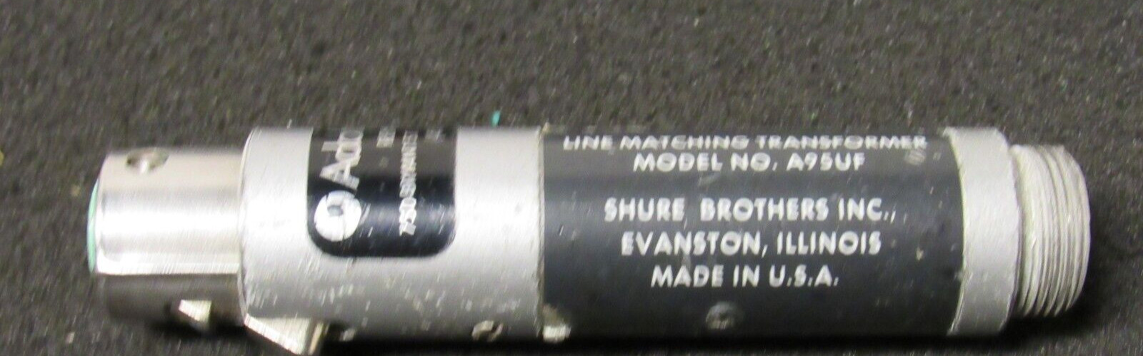 Shure Line Matching Transformer P/N A95UF