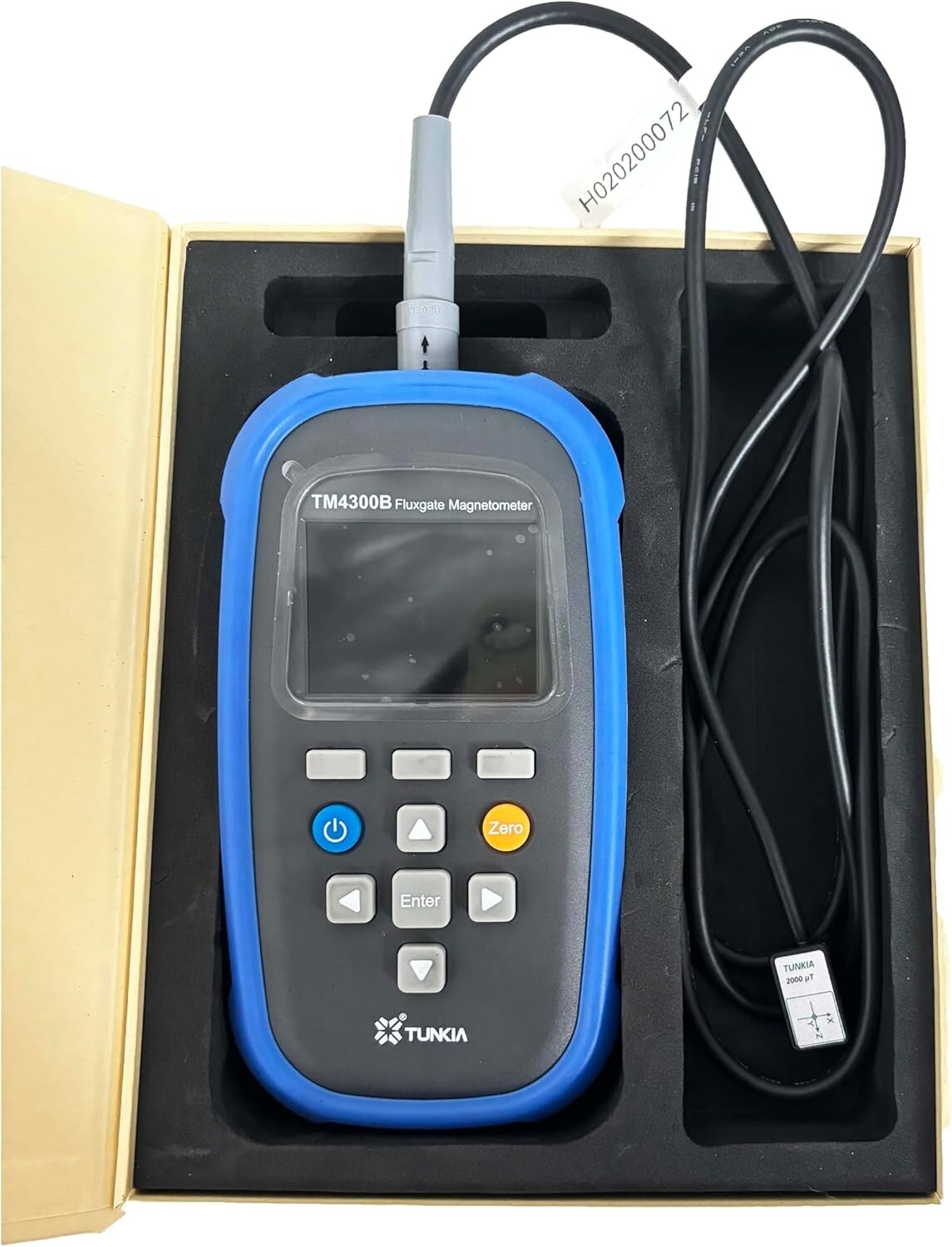 Three-axis Fluxgate Magnetometer Tesla Meter Gauss Meter with Class 2 0-2000μT