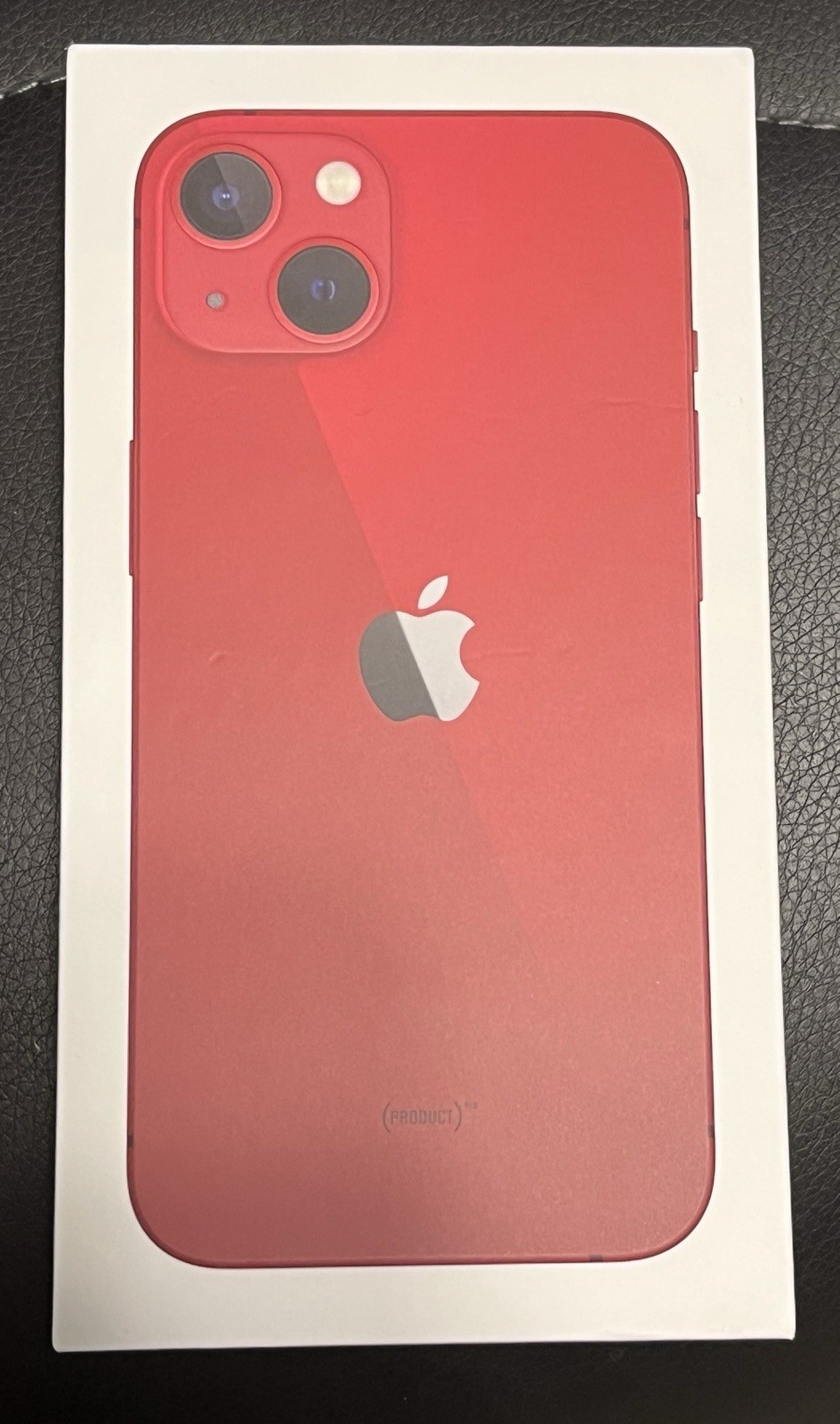 APPLE iPHONE 13 Product Red BOX  ONLY