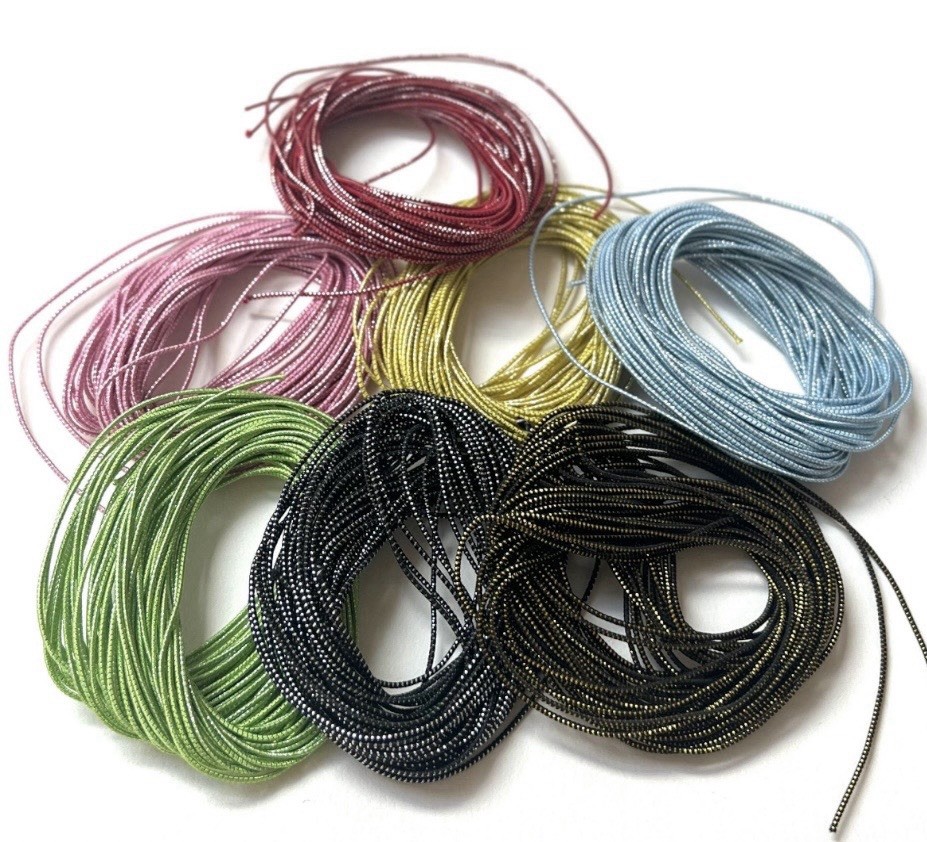 1mm Round Thin Elastic Cord Stretch String Traveler Notebook Journal DIY Supply