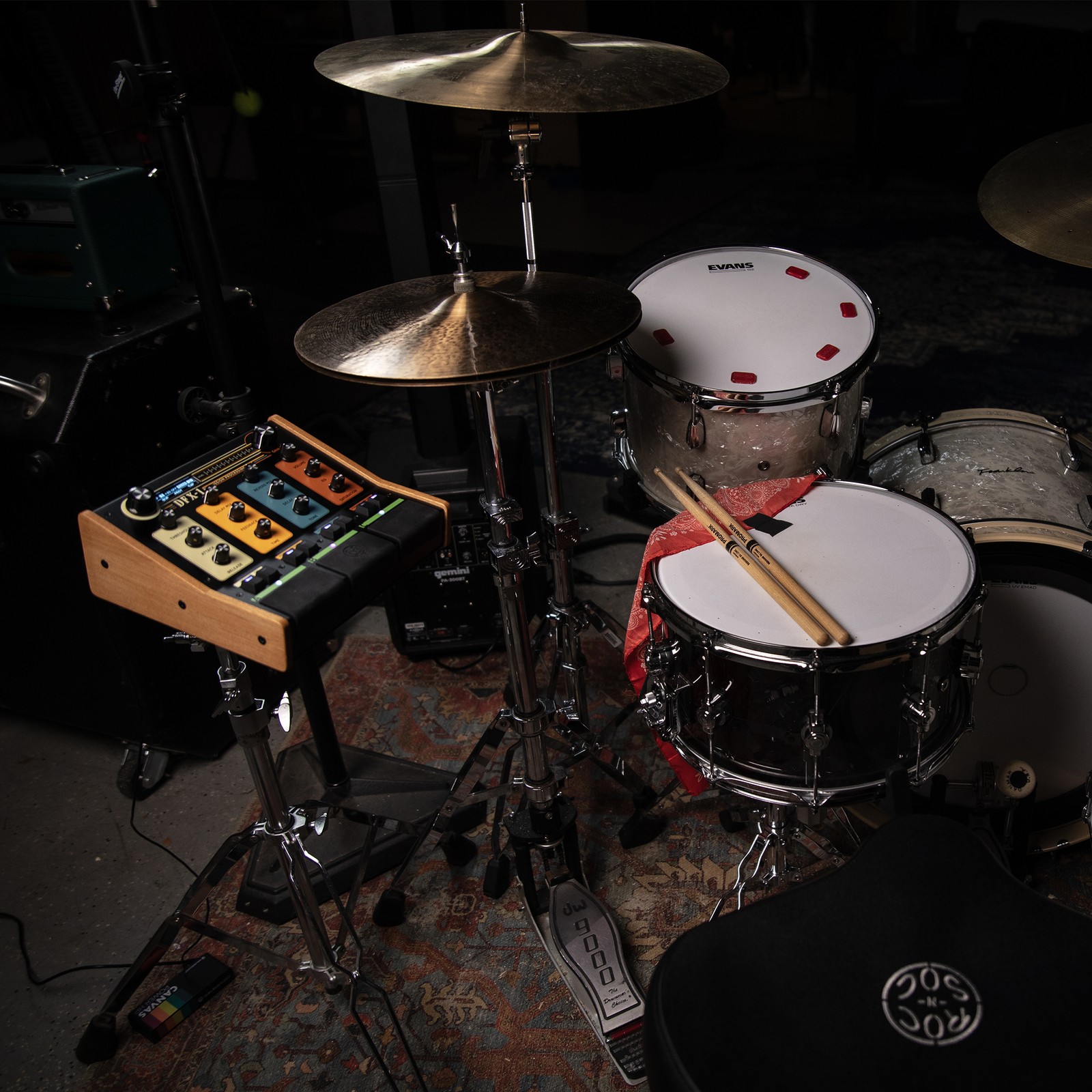 Walrus DFX-1 Percussion Processing Unit Drum Microphone Multi-Effects Preamp