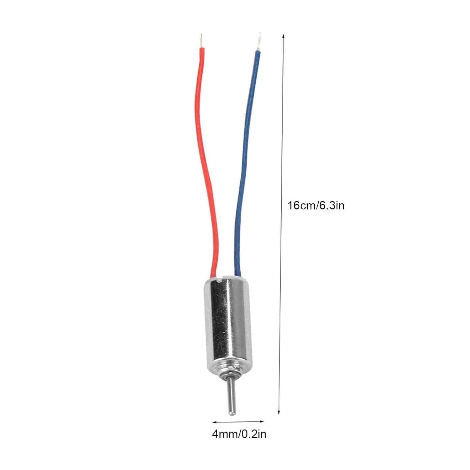 5pcs DC 4.5V 0.12A 0.12W 250RPM Micro Coreless Motor, 4mmx8mm Small Motor, Mi...