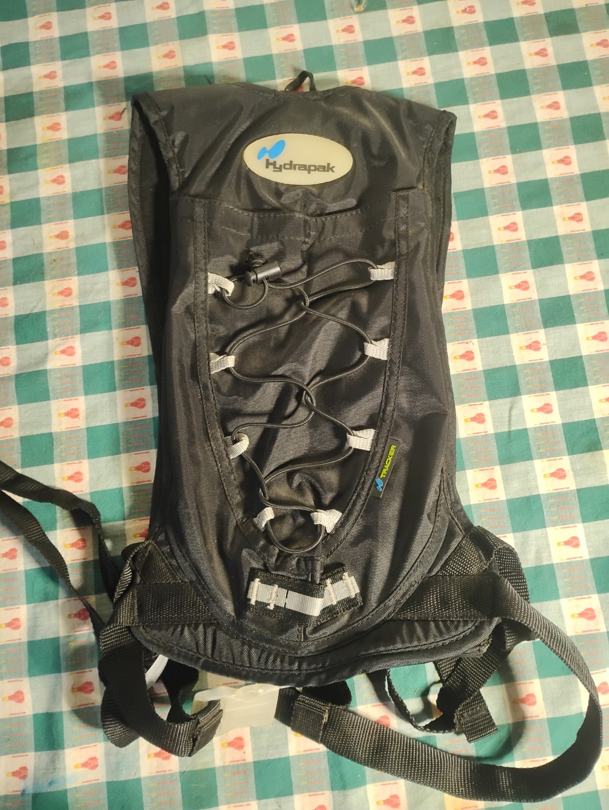 Hydrapak Hydration Pack Tracker Trail Runner Hiking Black Backpack