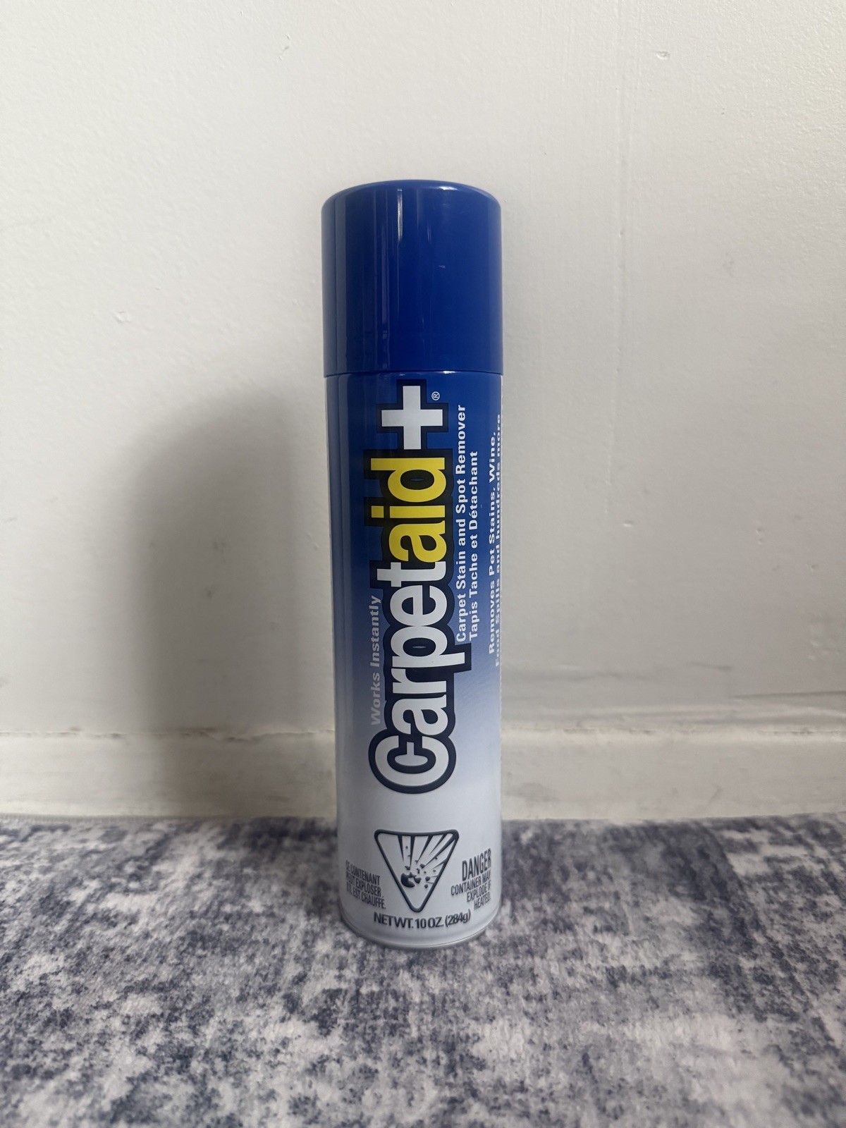 Carpet Aid Stain Remover – Carpet Cleaner Solution & Upholstery Cleaner for T...