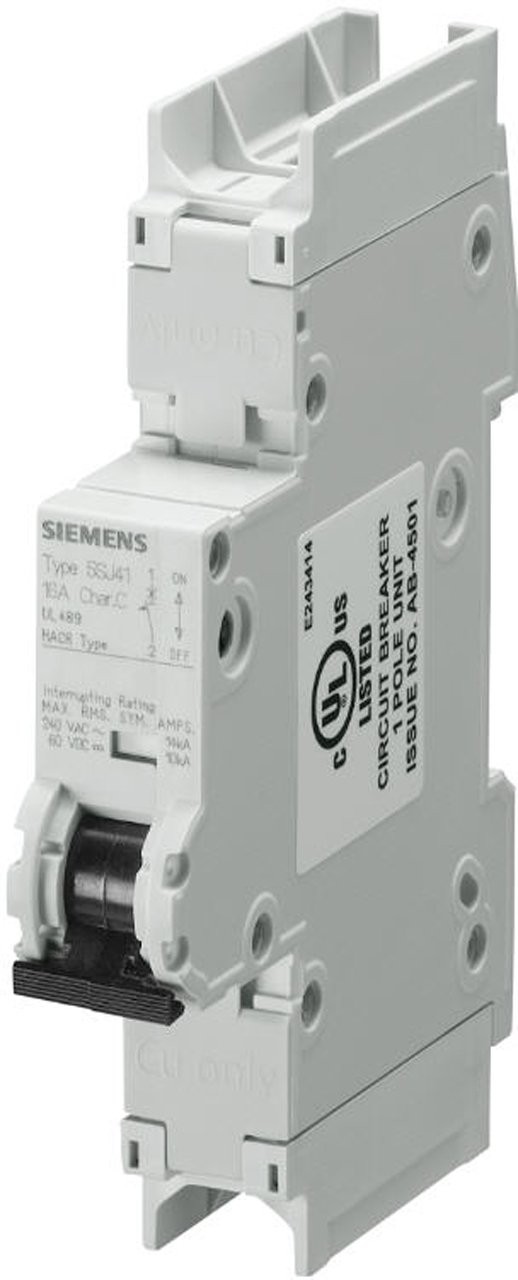 5SJ41188HG41 - Siemens MCB 5SJ4 1P 240V 15A 14K D-TRIP - NEW!  Overstock