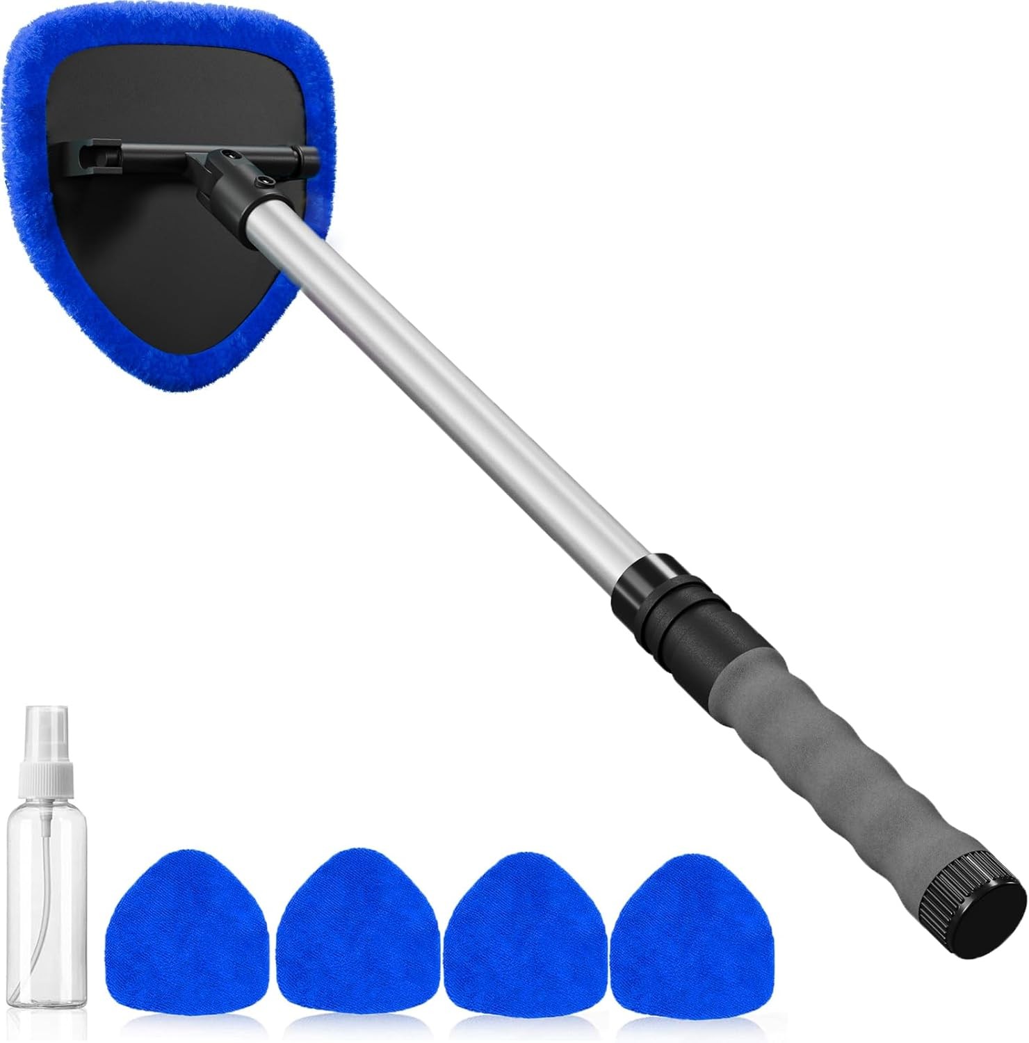 desin Windshield Cleaning Tool, Car Window Cleaner Blue