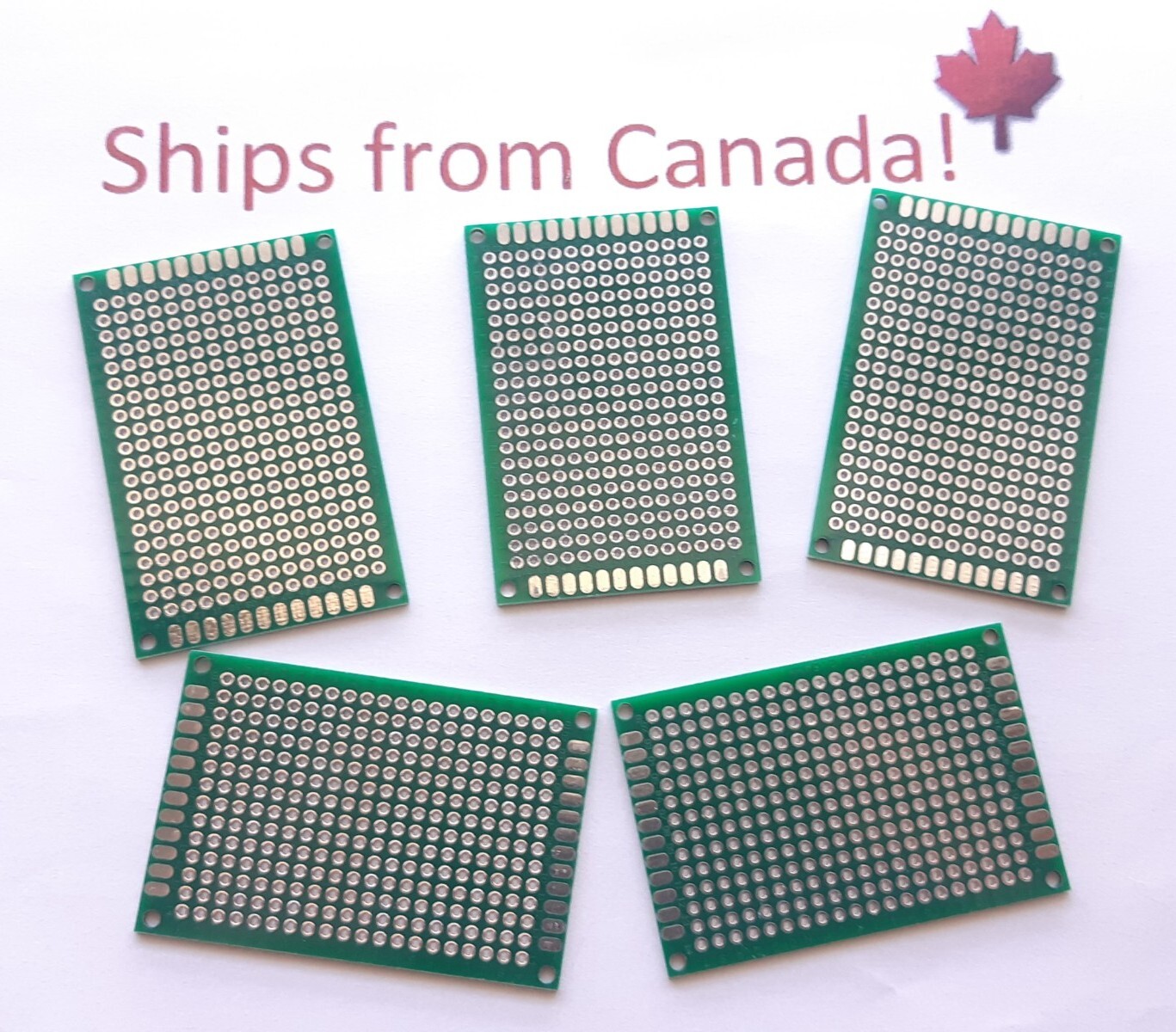 5Pcs PCB Board 4x6 cm Double Sided Tinned Universal PCB Board