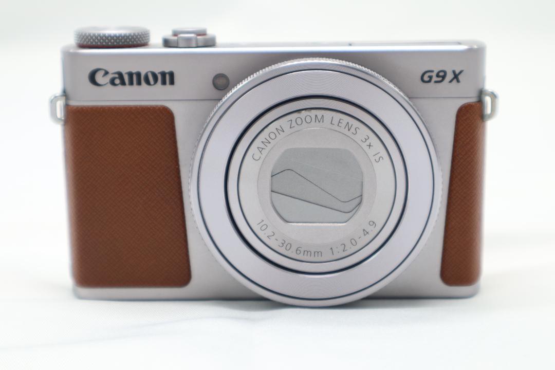 Canon PowerShot G9 X Mark II Compact Digital Camera Silver Brown 20.1 MP