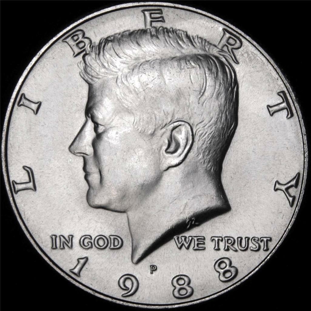 1988 P Kennedy Half Dollar - BU