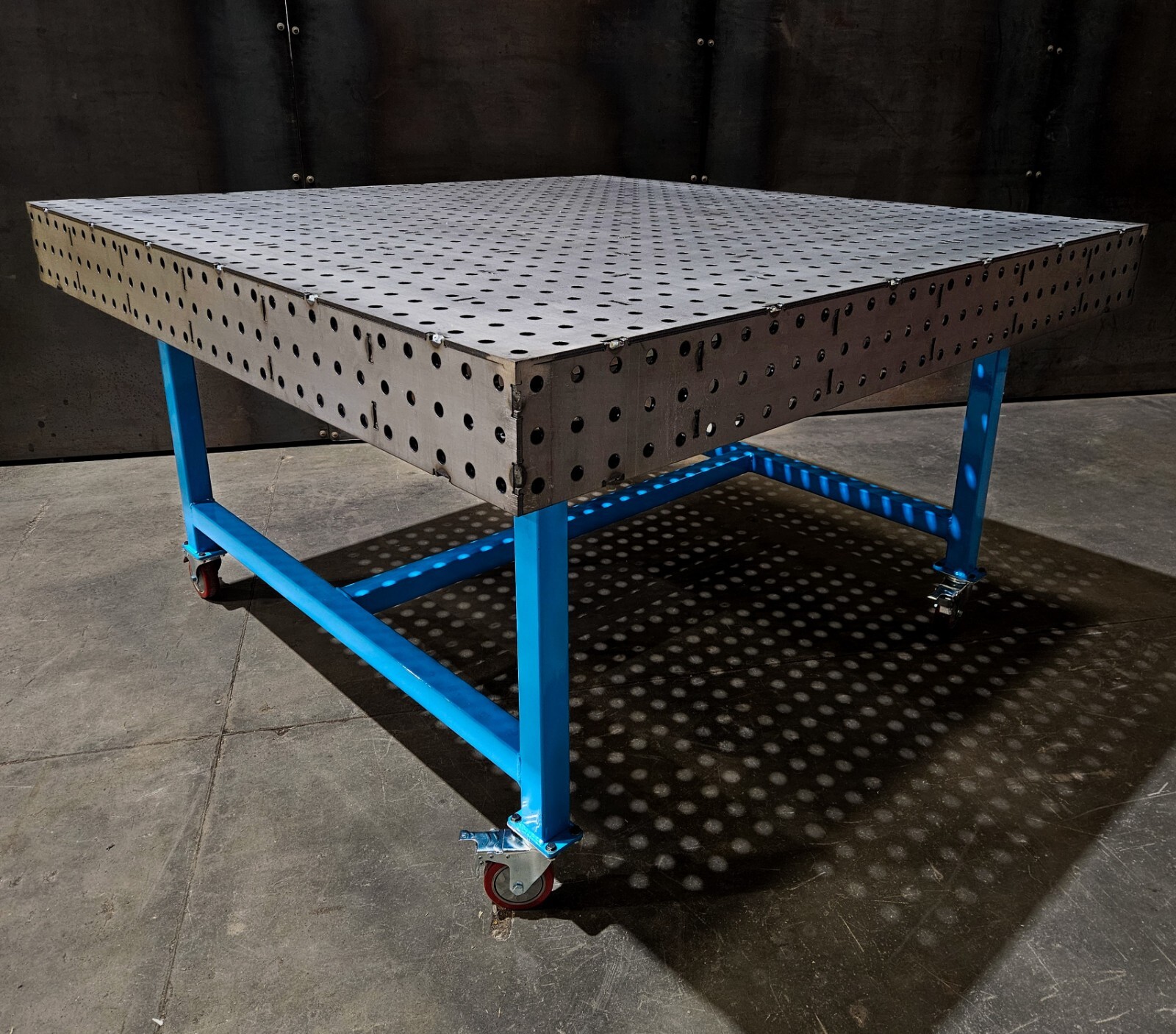 60"x60" Welding Fabrication Table 5x5ft Fully Welded Fixture Laser Cut in USA