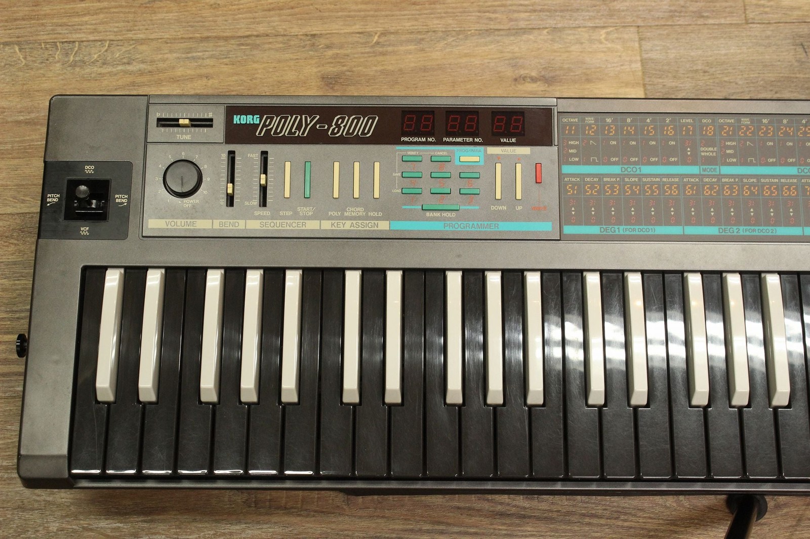 KORG POLY-800 Reverse Key [2219]