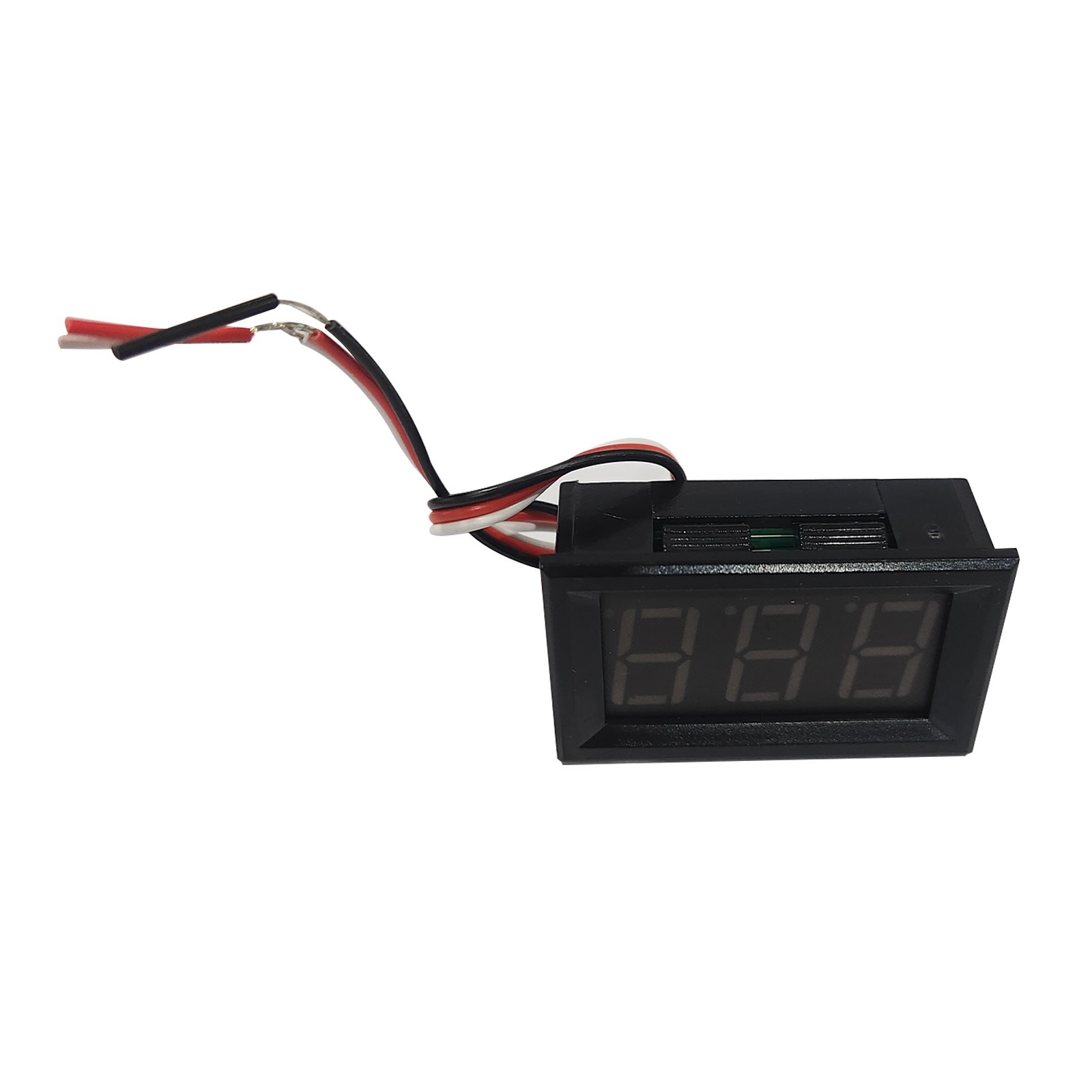 3-Wire DC 0-30V LED Digital Voltmeter (Red/Green/Blue)