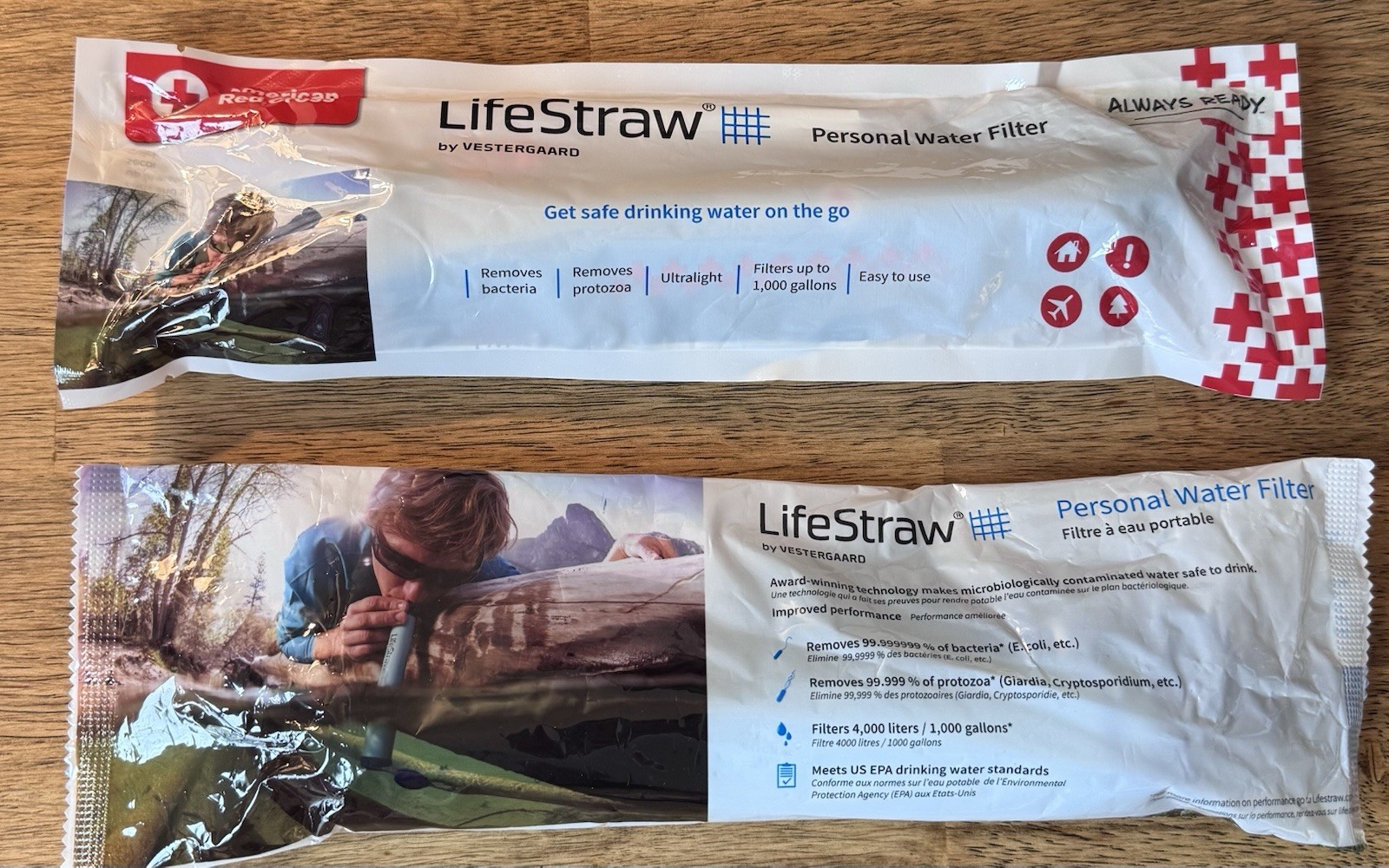 Set Of 2 - LifeStraw Personal Water Filter