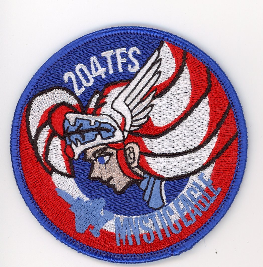 PATCH JAPAN JSDAF 204th TFS MYSTIC EAGLE IRON ON LOGO