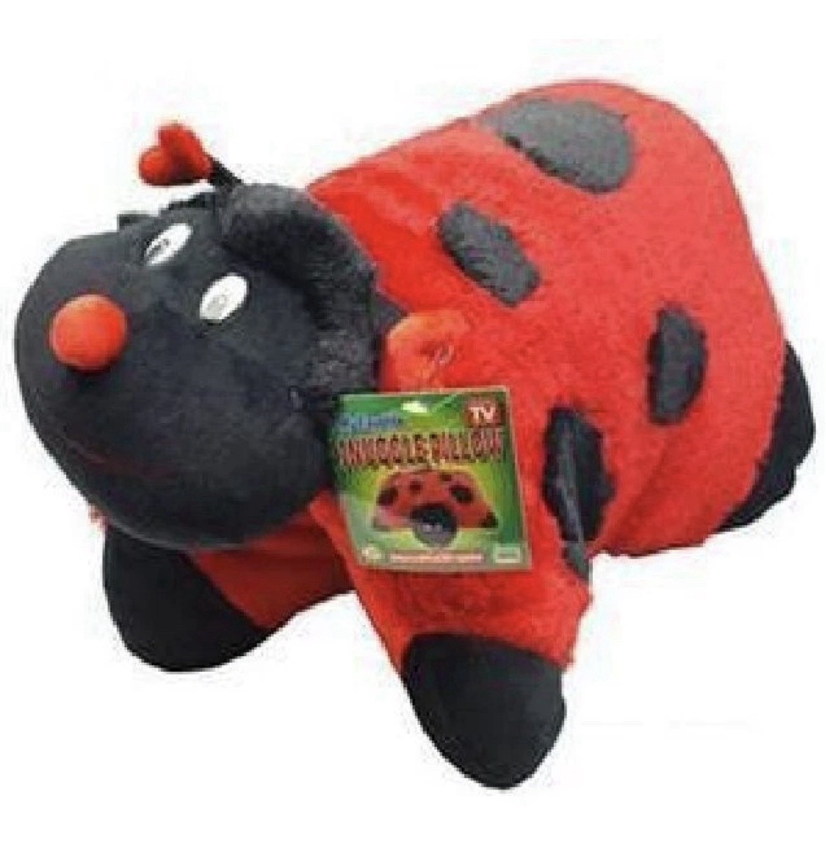 New “My Favorite Snuggle Pillow” Lady Bug Plush Snuggle Pillow. As Seen On TV.