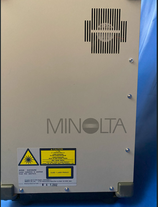 Konica Minolta Vivid 900 Non Contact 3D Laser Scanner Digitizer 8mm Wide Lens -