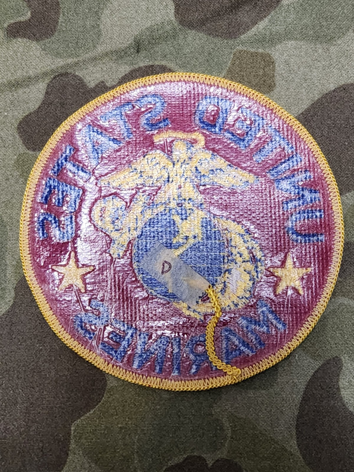 USMC EGA Patch 4"x4" EGA Marine Eagle Globe Anchor Coat Jacket Biker Motorcycle