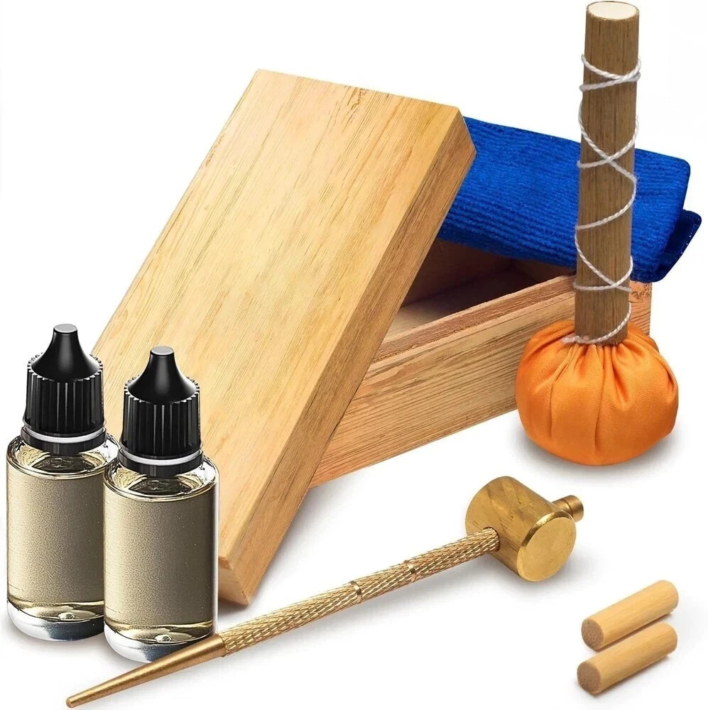 Katana Cleaning Kit - Maintenance Set with Sword Choji Oil - Care for Samurai Ja